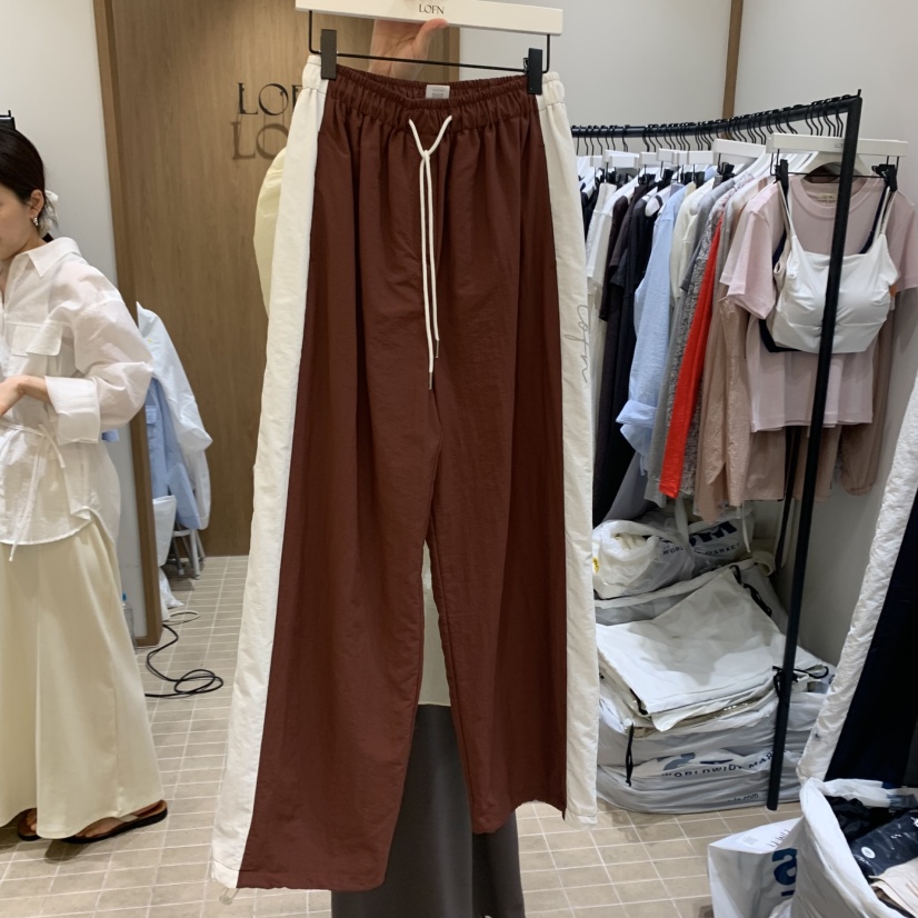 LOFN東大門實拍女士新款真品25春夏熱賣人氣推薦職業休閑褲LOFN休閑褲
