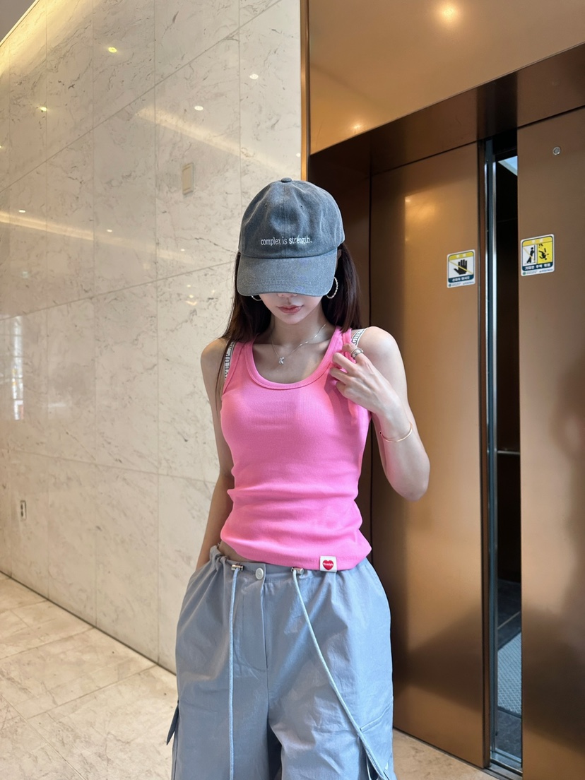 LUMIPLE東大門實拍女士新款人氣熱賣真品25春夏休閑吊帶背心LUMIPLE吊帶/背心