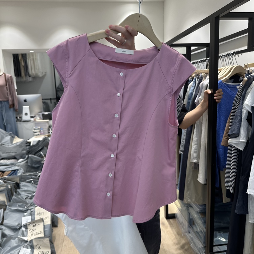 BRUNI/RICOTTA東大門實拍女裝新品人氣時尚職業推薦休閑馬甲BRUNI/RICOTTA馬甲圖色2