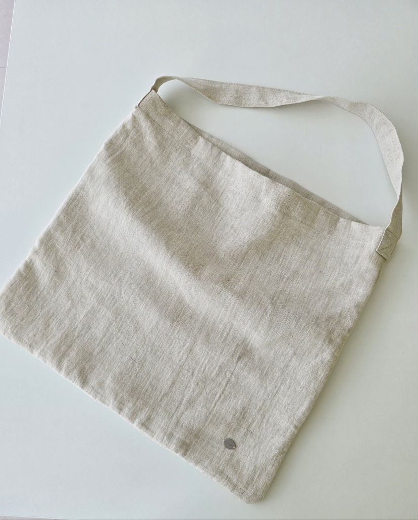 J SHOP東大門代購女裝新品25春夏推薦人氣真品單肩斜跨包亞麻J_SHOP單肩/斜跨包圖色1