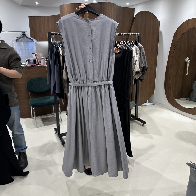 ANDYOUEDITION東大門直郵女裝新品真品推薦休閑連衣裙含腰繩ANDYOUEDITION連衣裙