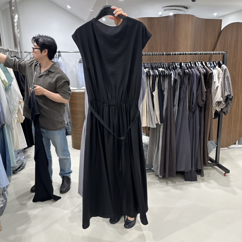 ANDYOUEDITION東大門直郵女裝新品真品推薦休閑連衣裙含腰繩ANDYOUEDITION連衣裙圖色2