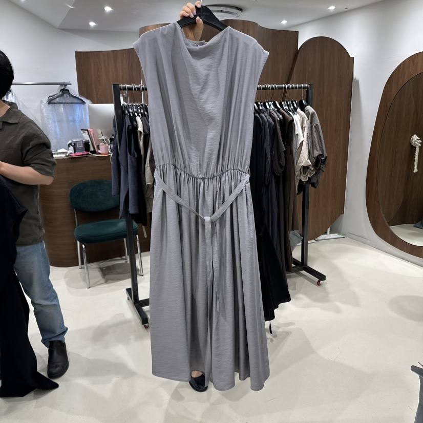 ANDYOUEDITION東大門直郵女裝新品真品推薦休閑連衣裙含腰繩ANDYOUEDITION連衣裙圖色3