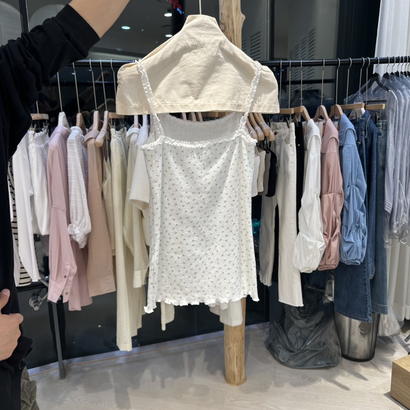 COPINER韓國代購女裝新品熱賣時尚休閑25春夏人氣真品吊帶背心COPINER吊帶/背心