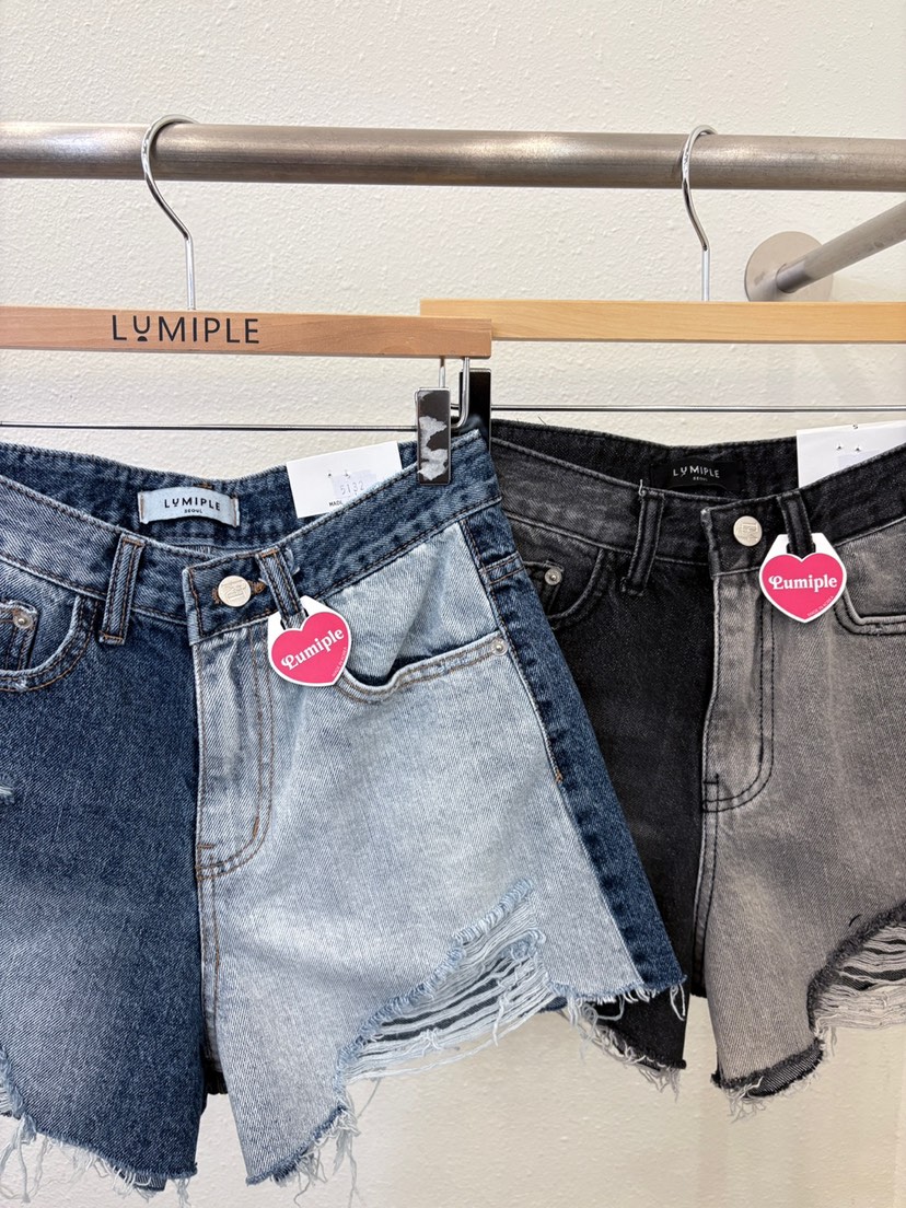 LUMIPLE東大門實拍女裝新品真品休閑推薦人氣25春夏時尚短褲LUMIPLE短褲