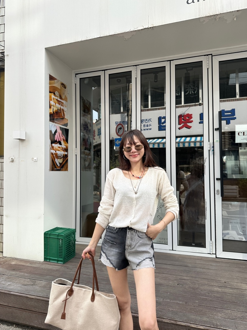 LUMIPLE東大門實拍女裝新品真品休閑推薦人氣25春夏時尚短褲LUMIPLE短褲