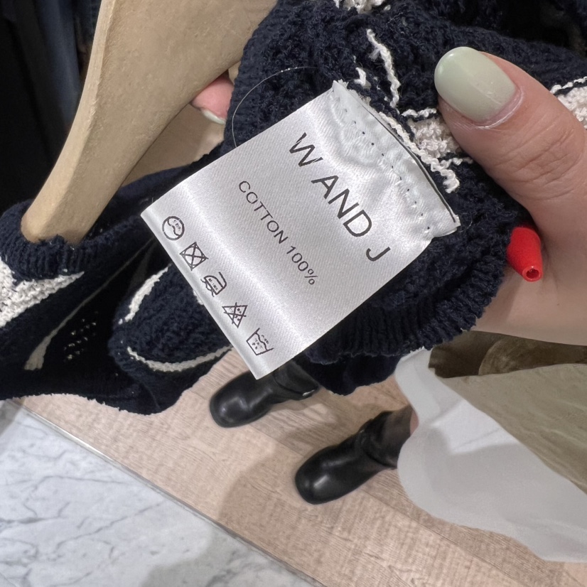 W AND J東大門實拍女士新品真品職業25春夏推薦時尚人氣馬甲W AND J馬甲