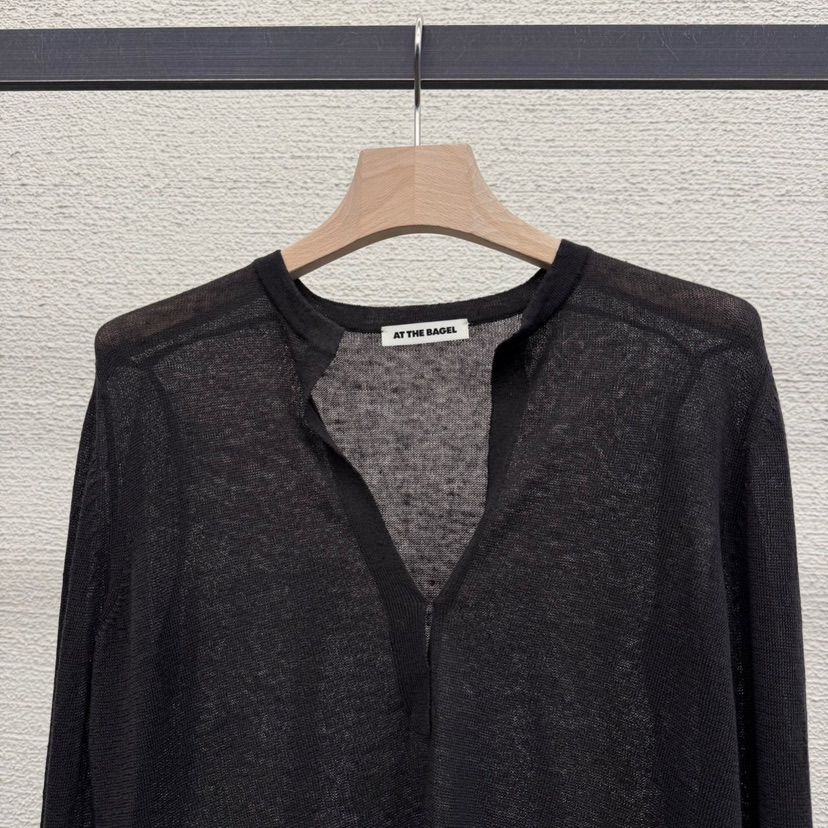 AT THE BAGEL東大門直郵女裝新品25春夏人氣休閑職業針織衫AT THE BAGEL針織衫