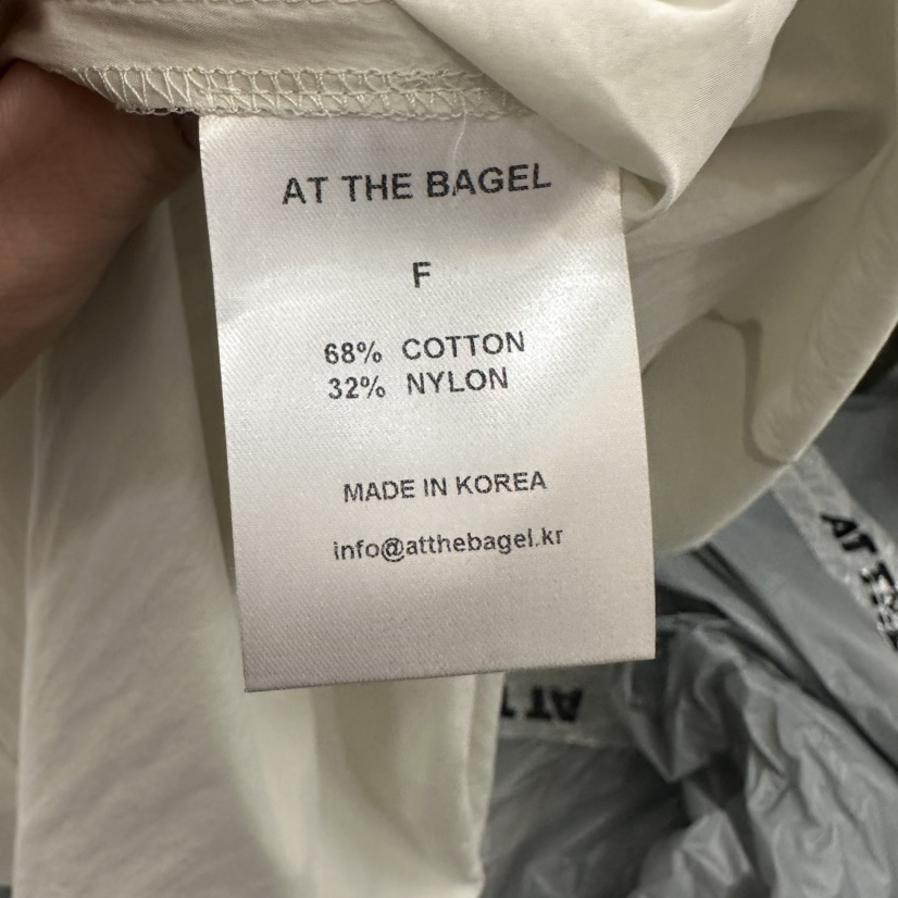 AT THE BAGEL韓國直郵女士新款時尚真品職業熱賣25春夏連衣裙AT THE BAGEL連衣裙