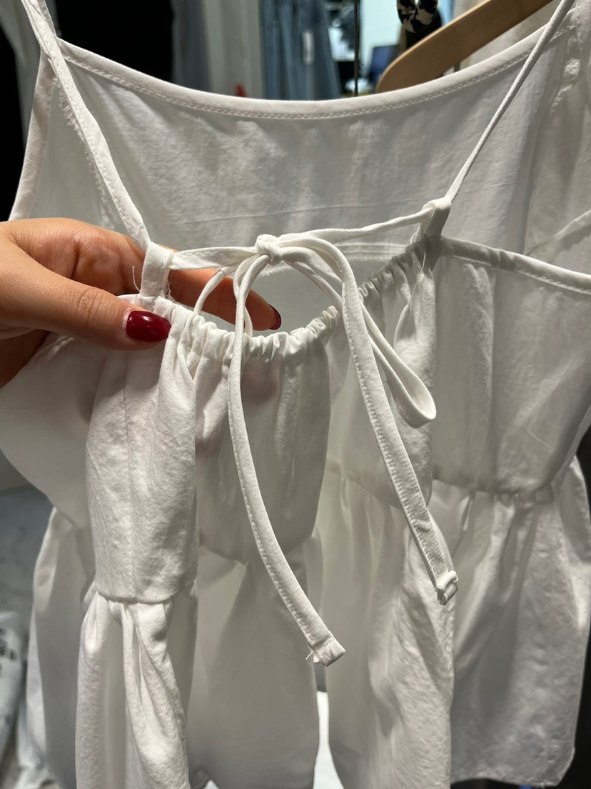 EL BOSQUE東大門實拍女士新品休閑時尚真品25春夏吊帶背心EL BOSQUE吊帶/背心