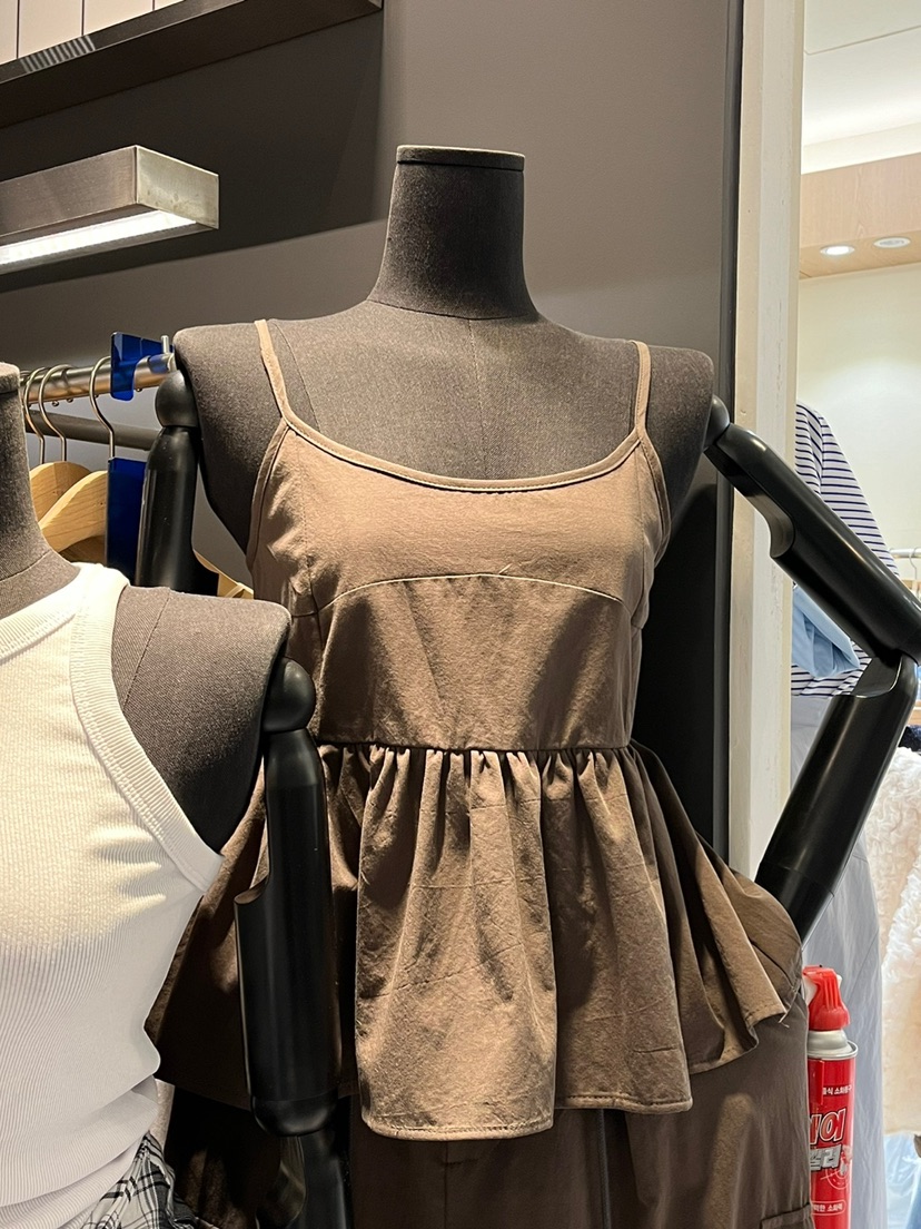 EL BOSQUE東大門實拍女士新品休閑時尚真品25春夏吊帶背心EL BOSQUE吊帶/背心圖色3