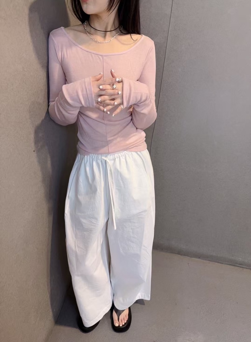 LONG PEAK東大門代購女裝新品推薦休閑熱賣25春夏時尚休閑褲LONG PEAK休閑褲