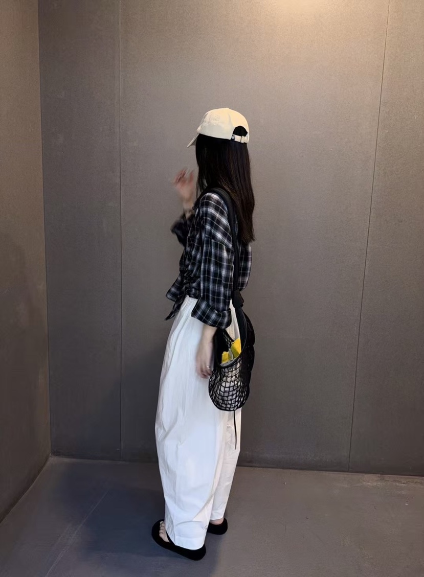 LONG PEAK東大門代購女裝新品推薦休閑熱賣25春夏時尚休閑褲LONG PEAK休閑褲