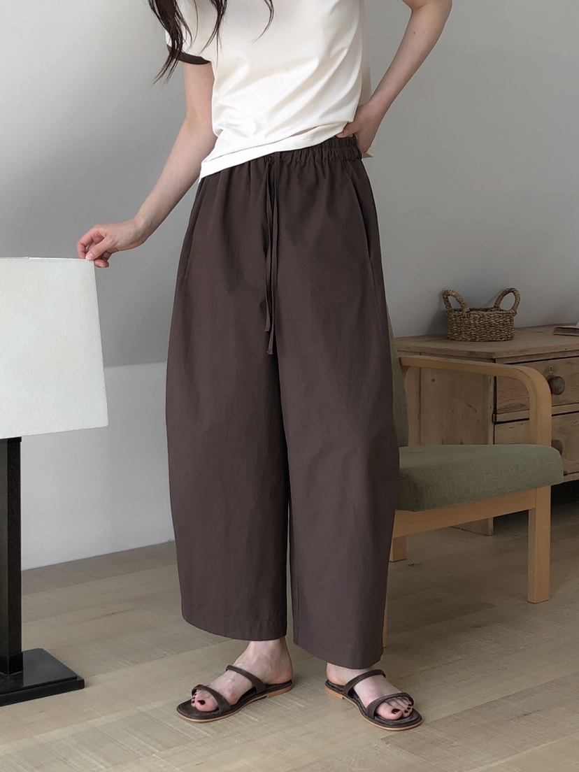 LONG PEAK東大門代購女裝新品推薦休閑熱賣25春夏時尚休閑褲LONG PEAK休閑褲