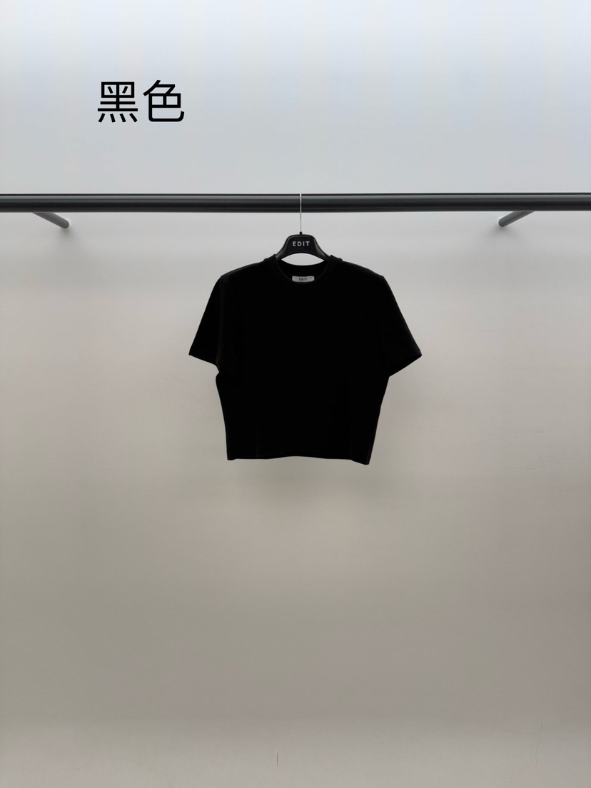 空韓國代購女裝新款人氣職業真品熱賣時尚休閑25春夏推薦T恤EDITT恤圖色3