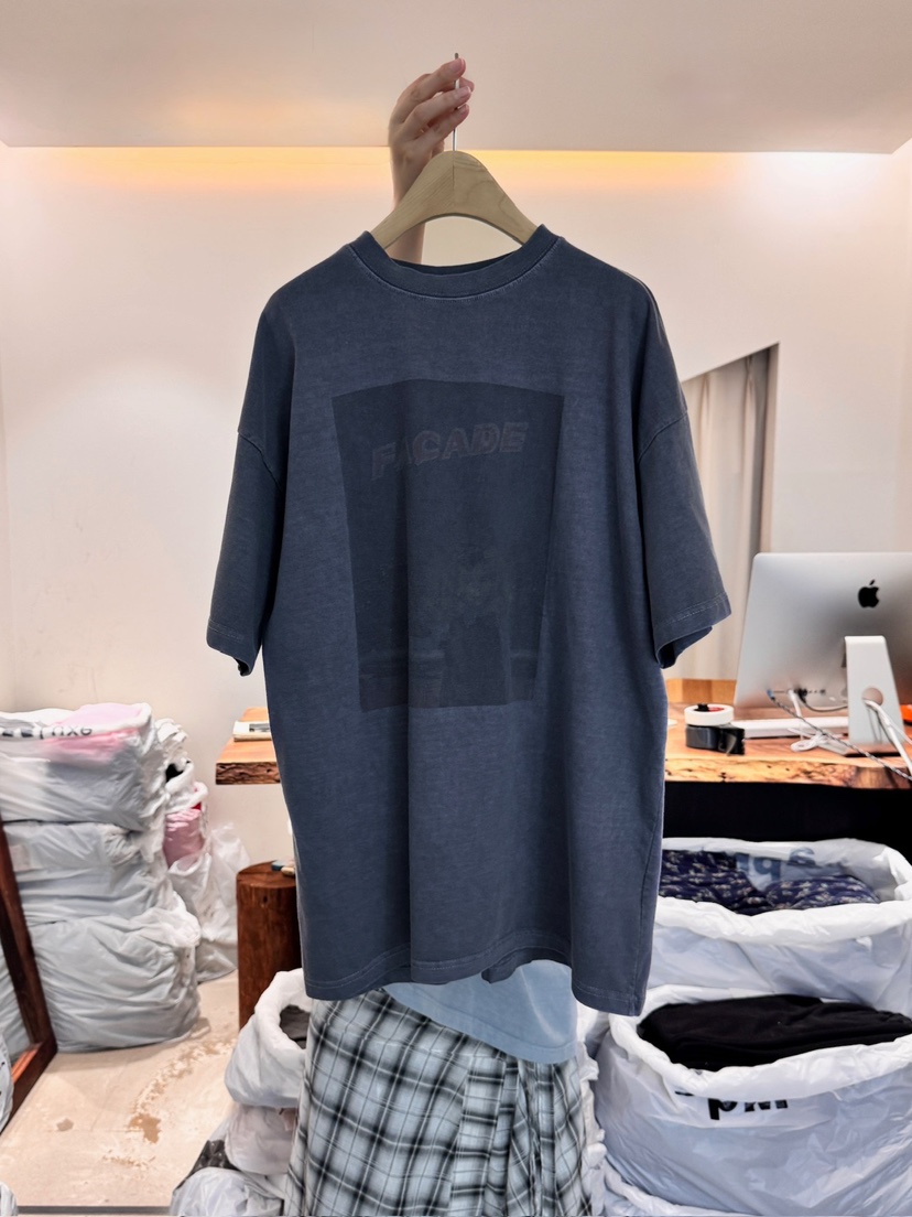 FRIC韓國直郵女裝新品推薦25春夏真品熱賣時尚職業人氣休閑T恤FRICT恤圖色2