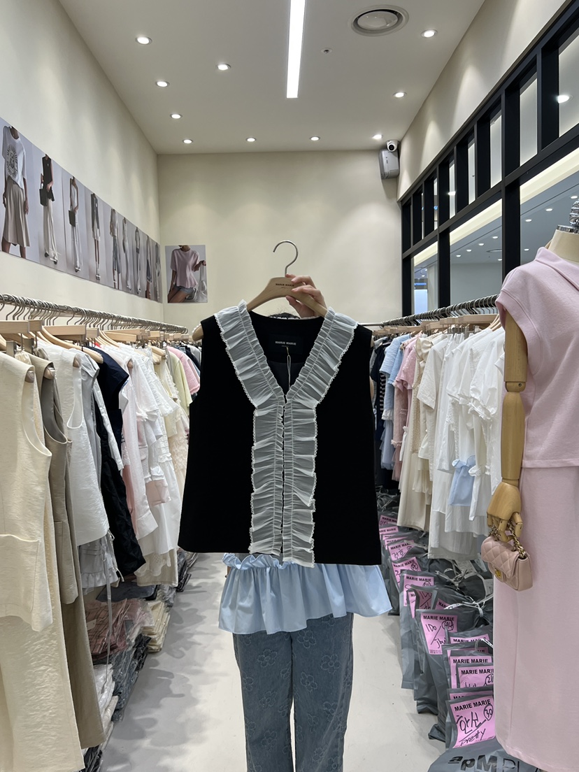 MARIE MARIE東大門代購女裝新品人氣熱賣推薦25春夏吊帶背心MARIE MARIE吊帶/背心圖色3