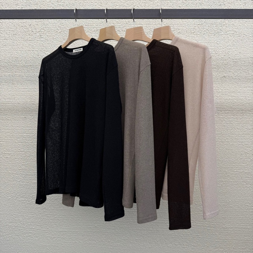 AT THE BAGEL韓國代購女裝新品熱賣時尚休閑25春夏針織衫AT THE BAGEL針織衫
