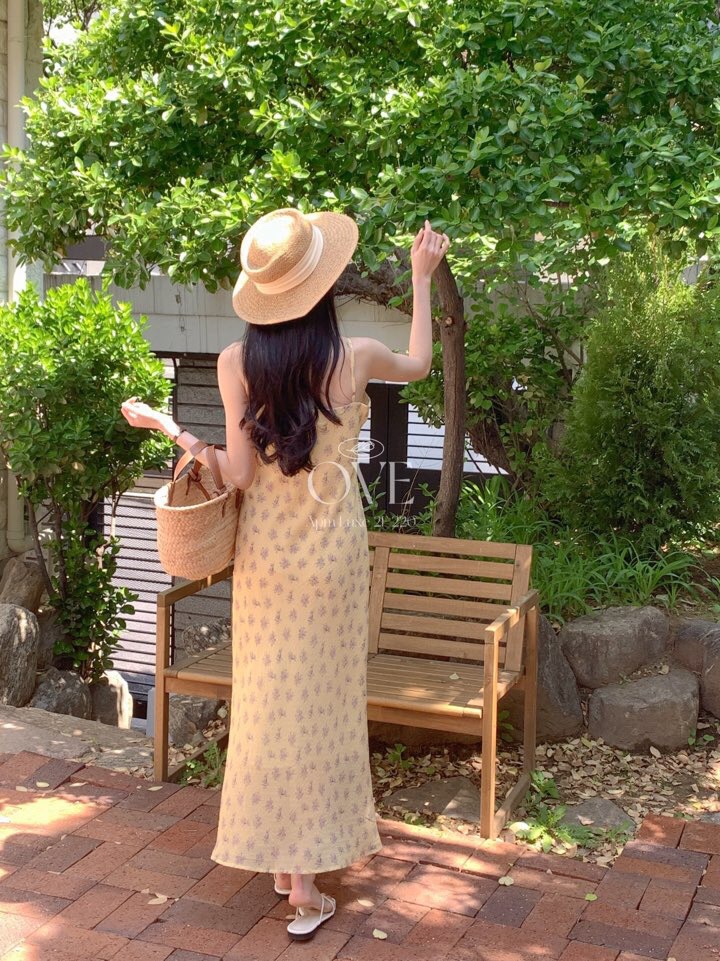 OVE韓國代購女裝新款休閑真品職業推薦時尚人氣25春夏連衣裙OVE連衣裙
