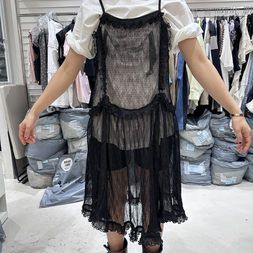 BRICKLANE東大門代購女士新品推薦職業熱賣休閑真品連衣裙透視BRICKLANE連衣裙圖色2