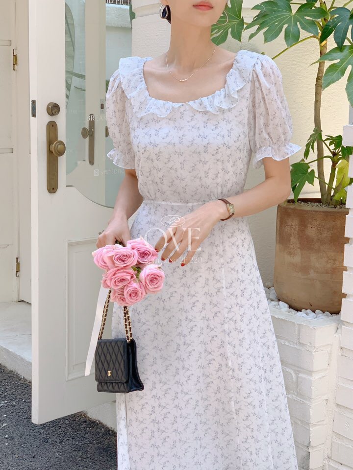 OVE東大門實拍女士新款熱賣時尚25春夏人氣休閑推薦真品連衣裙OVE連衣裙