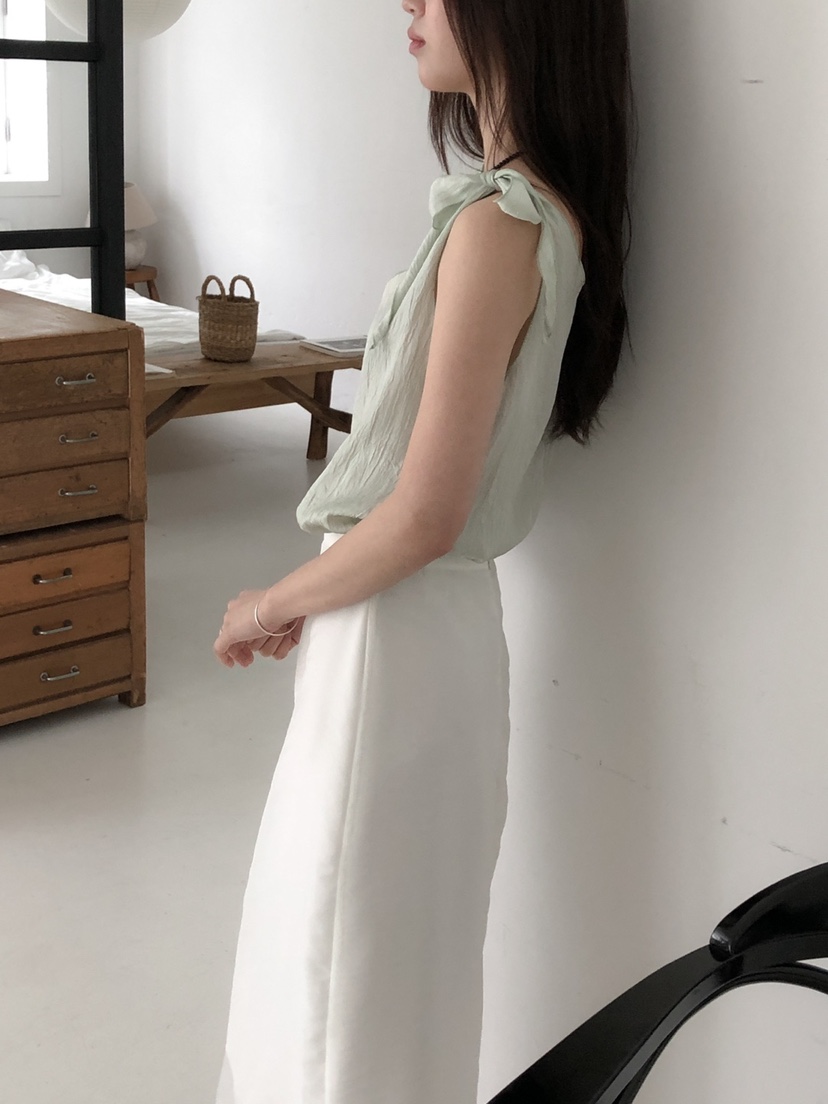 LONG PEAK東大門直郵女士新品推薦職業25春夏時尚吊帶背心LONG PEAK吊帶/背心