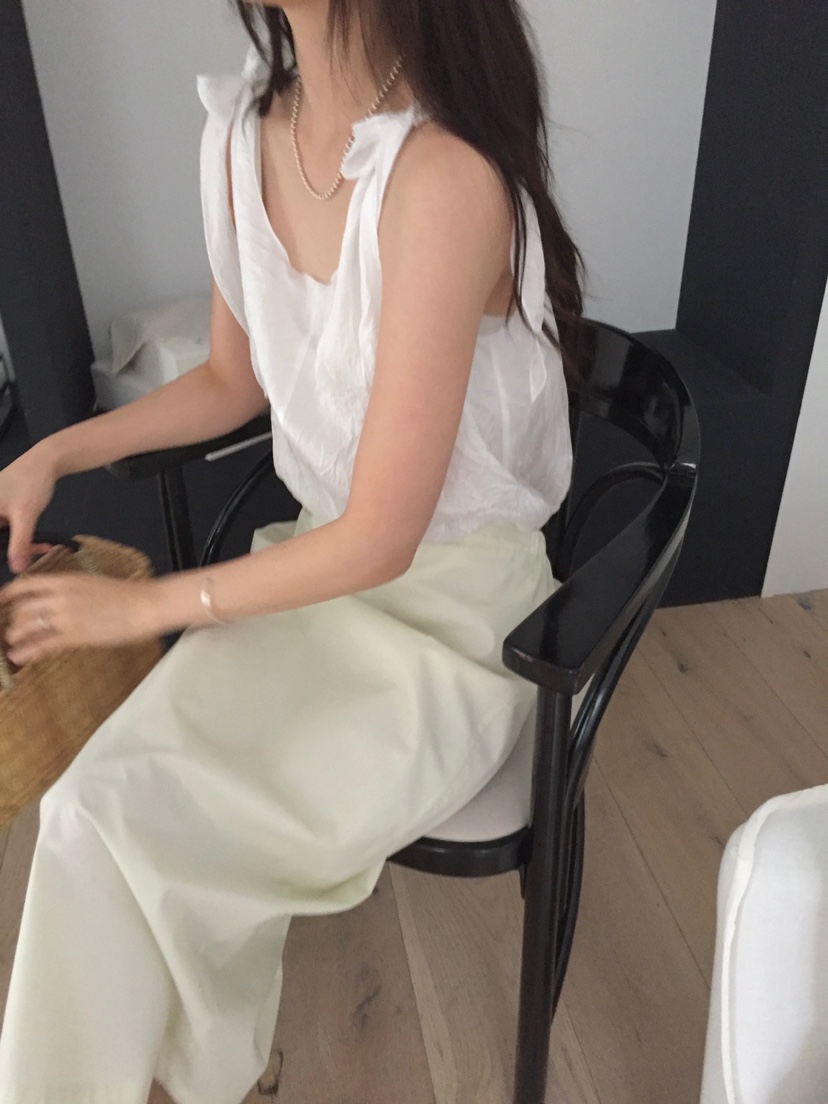 LONG PEAK東大門直郵女士新品推薦職業25春夏時尚吊帶背心LONG PEAK吊帶/背心