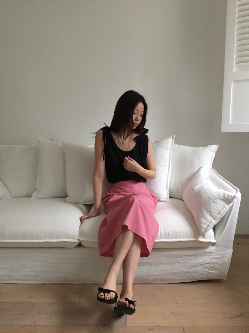 LONG PEAK東大門直郵女士新品推薦職業25春夏時尚吊帶背心LONG PEAK吊帶/背心