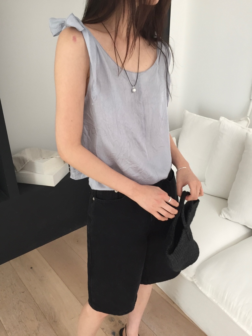LONG PEAK東大門直郵女士新品推薦職業25春夏時尚吊帶背心LONG PEAK吊帶/背心