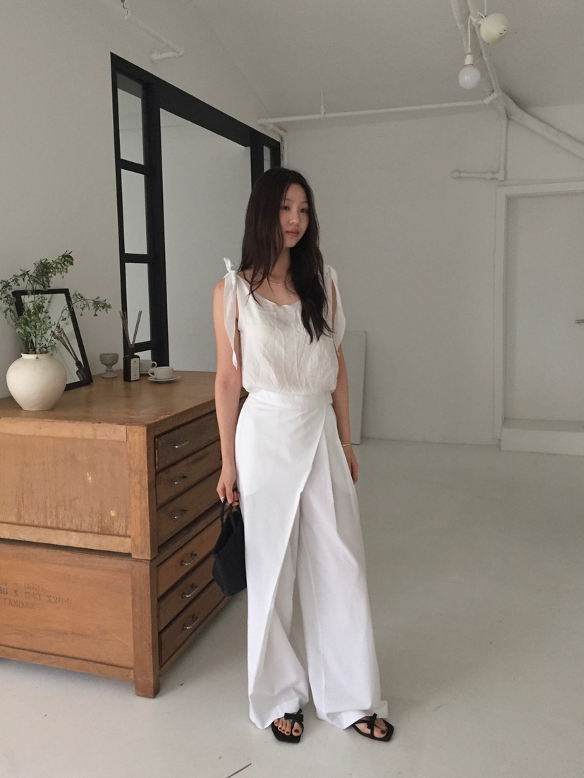 LONG PEAK東大門直郵女士新品推薦職業25春夏時尚吊帶背心LONG PEAK吊帶/背心