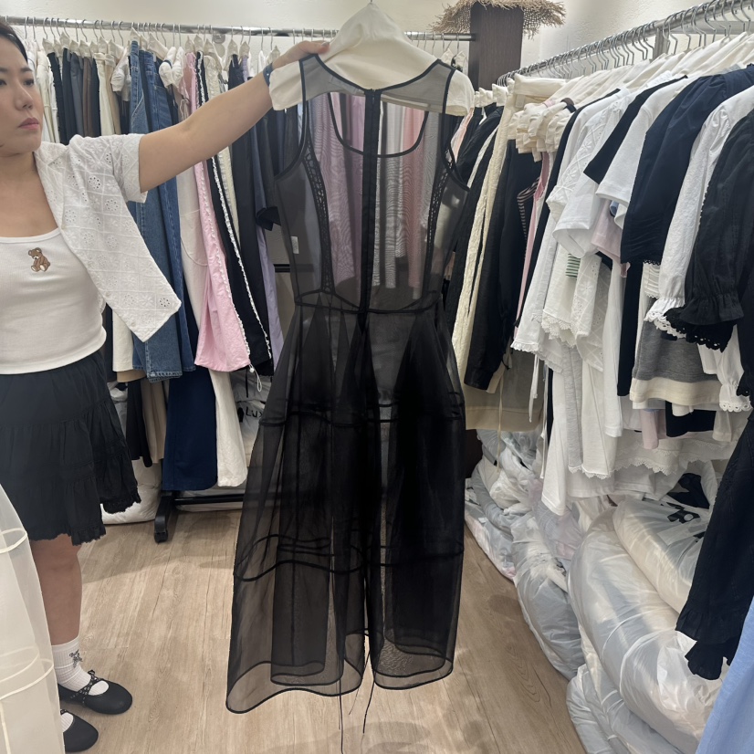 HANSUNGHYUN東大門代購女裝新品休閑時尚職業真品人氣連衣裙HANSUNGHYUN連衣裙