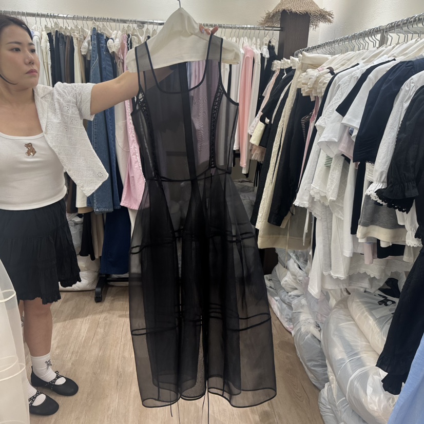 HANSUNGHYUN東大門代購女裝新品休閑時尚職業真品人氣連衣裙HANSUNGHYUN連衣裙圖色2
