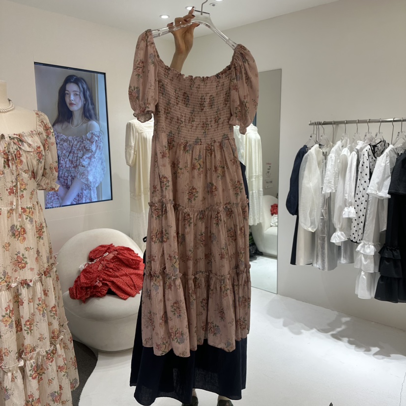 FABRIC韓國代購女裝新款人氣時尚推薦休閑熱賣25春夏連衣裙FABRIC連衣裙