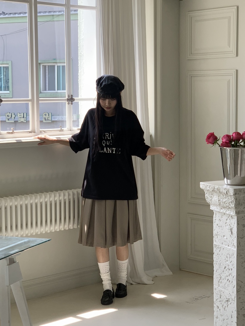 BRICKLANE韓國直郵女士新款熱賣25春夏推薦職業時尚人氣T恤BRICKLANET恤