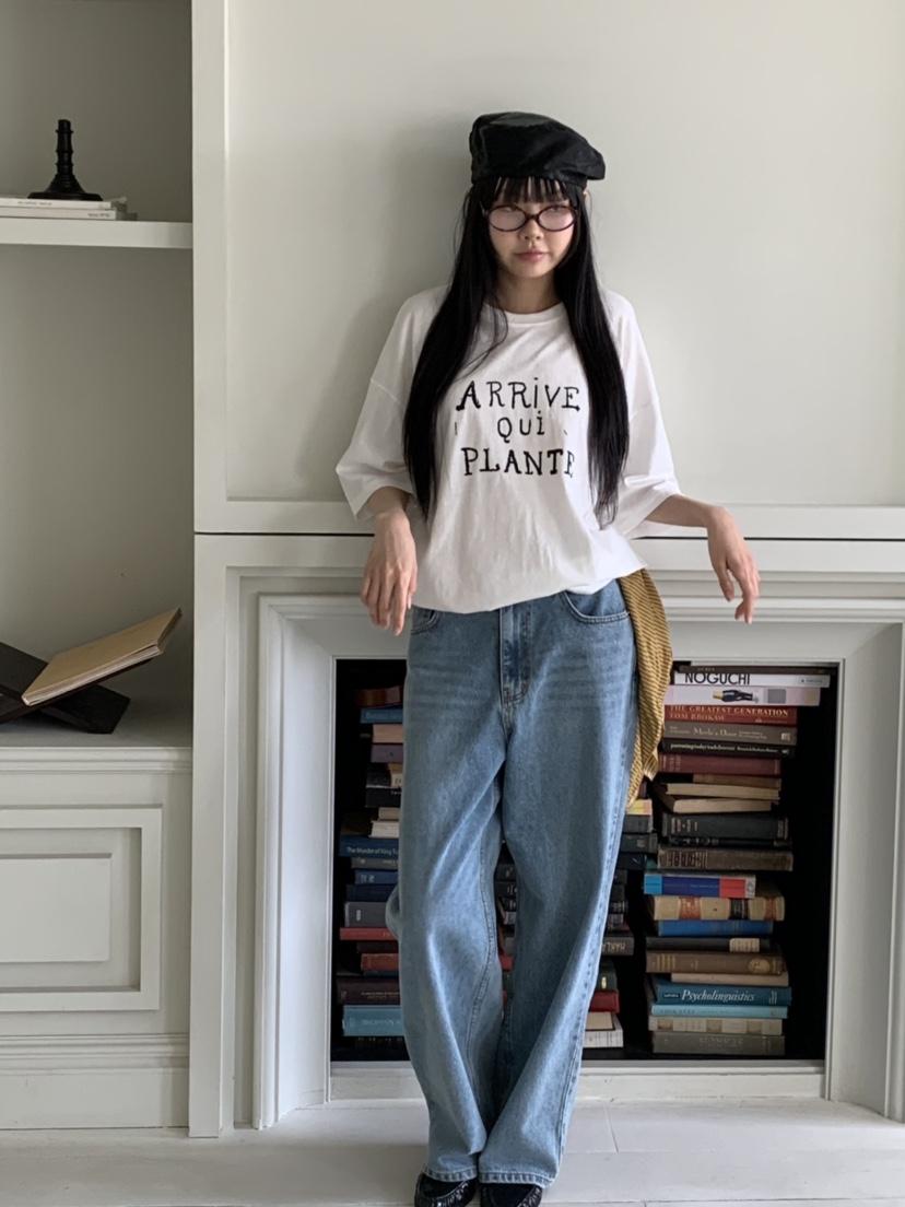 BRICKLANE韓國直郵女士新款熱賣25春夏推薦職業時尚人氣T恤BRICKLANET恤