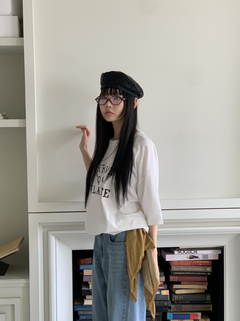 BRICKLANE韓國直郵女士新款熱賣25春夏推薦職業時尚人氣T恤BRICKLANET恤