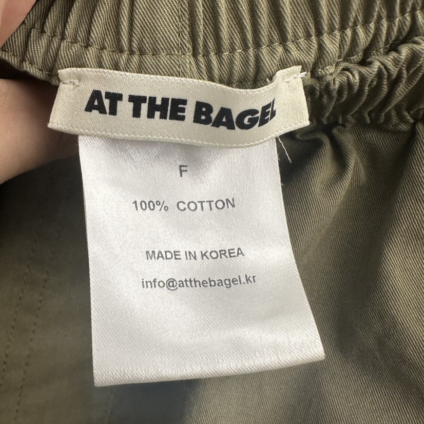 AT THE BAGEL韓國直郵女士新品休閑推薦熱賣時尚25春夏短褲AT THE BAGEL短褲