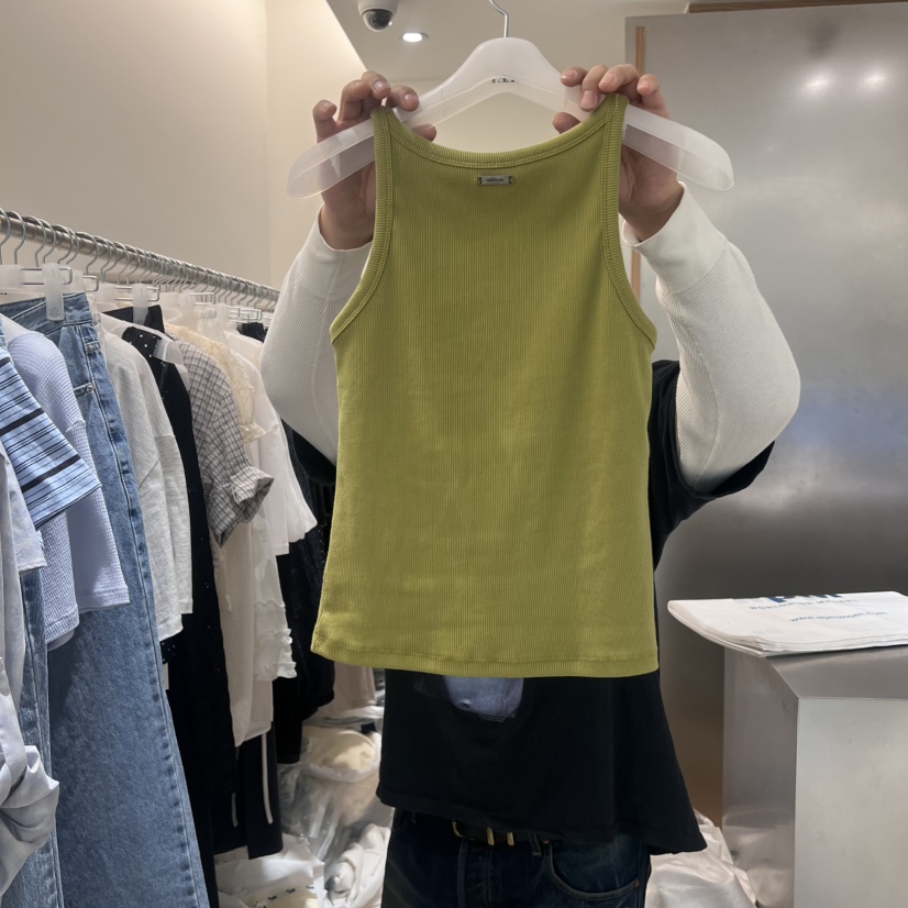 MEET ME韓國代購女裝新款真品推薦職業人氣25春夏吊帶背心MEET ME吊帶/背心