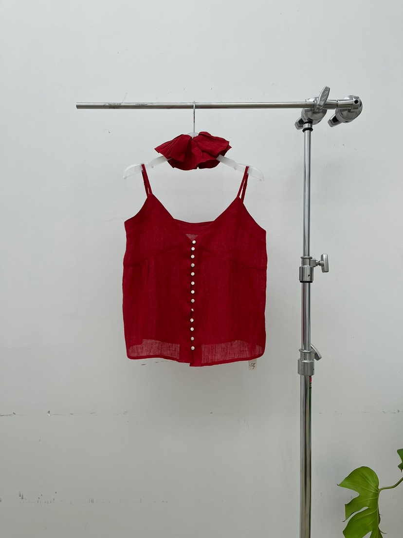 ATMOSPHERE韓國直郵女士新品休閑真品推薦職業吊帶背心含頭飾ATMOSPHERE/BLING吊帶/背心圖色2