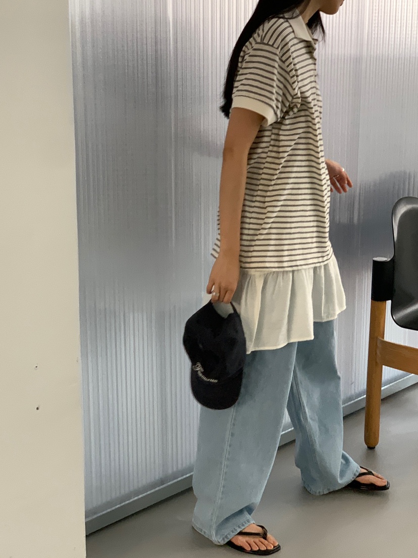FAVE韓國直郵㊣女裝新品休閑熱賣推薦時尚人氣25春夏T恤FAVOURITET恤