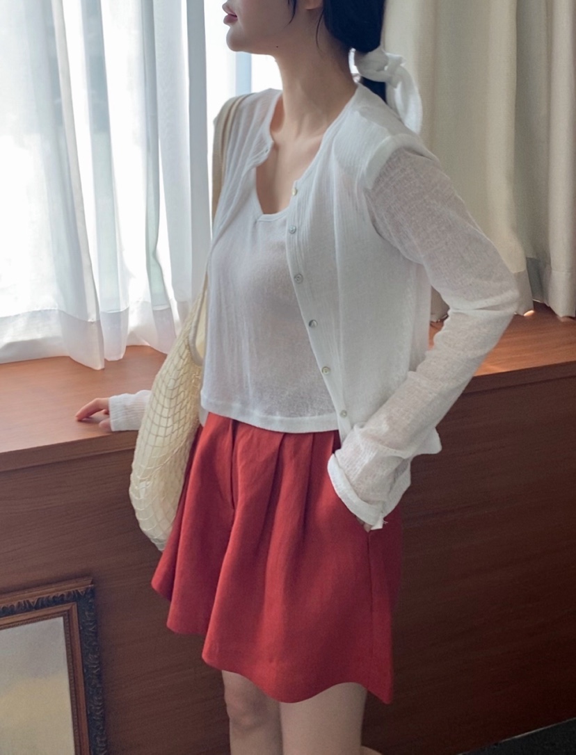 N BROWN韓國直郵㊣女裝新品人氣時尚熱賣套裝含脖帶套裝開衫N BROWN套裝