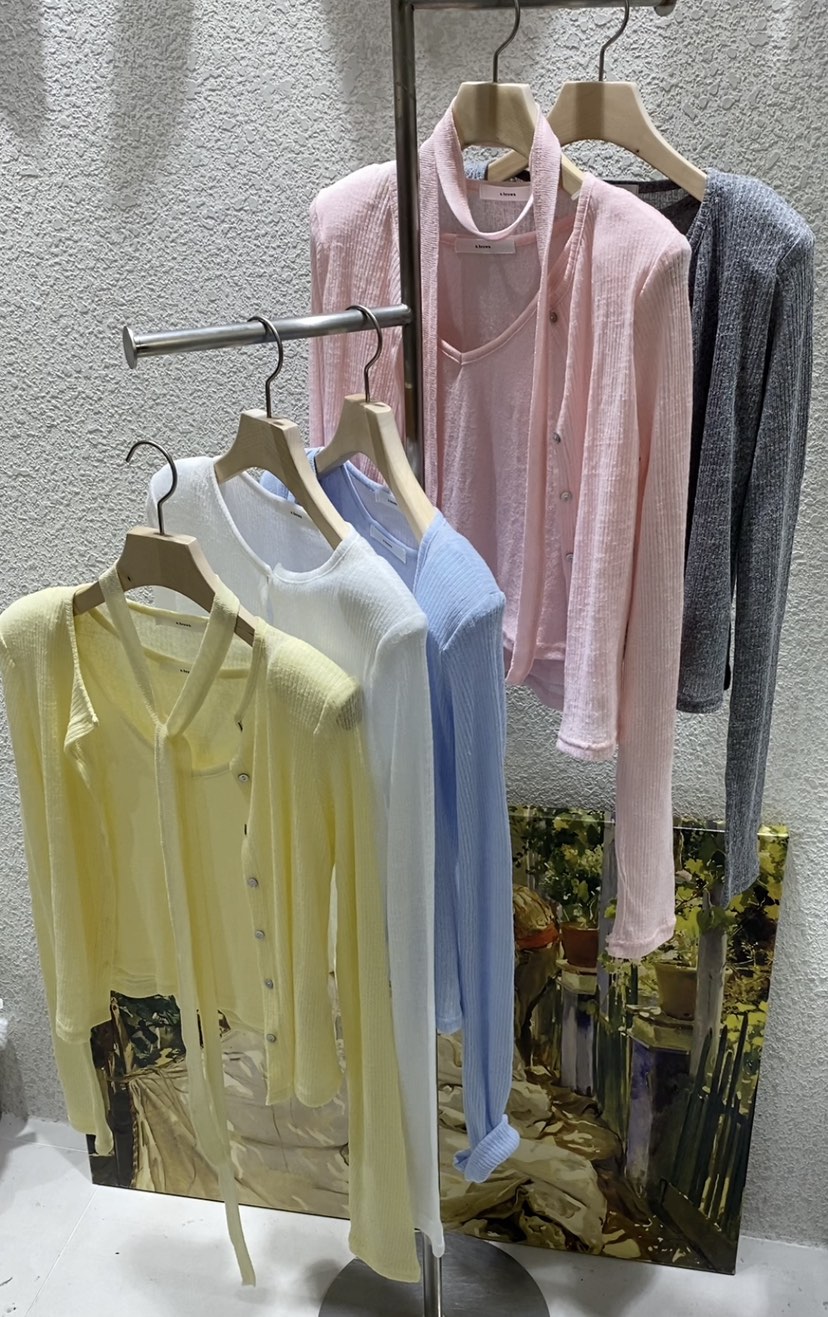N BROWN韓國直郵㊣女裝新品人氣時尚熱賣套裝含脖帶套裝開衫N BROWN套裝