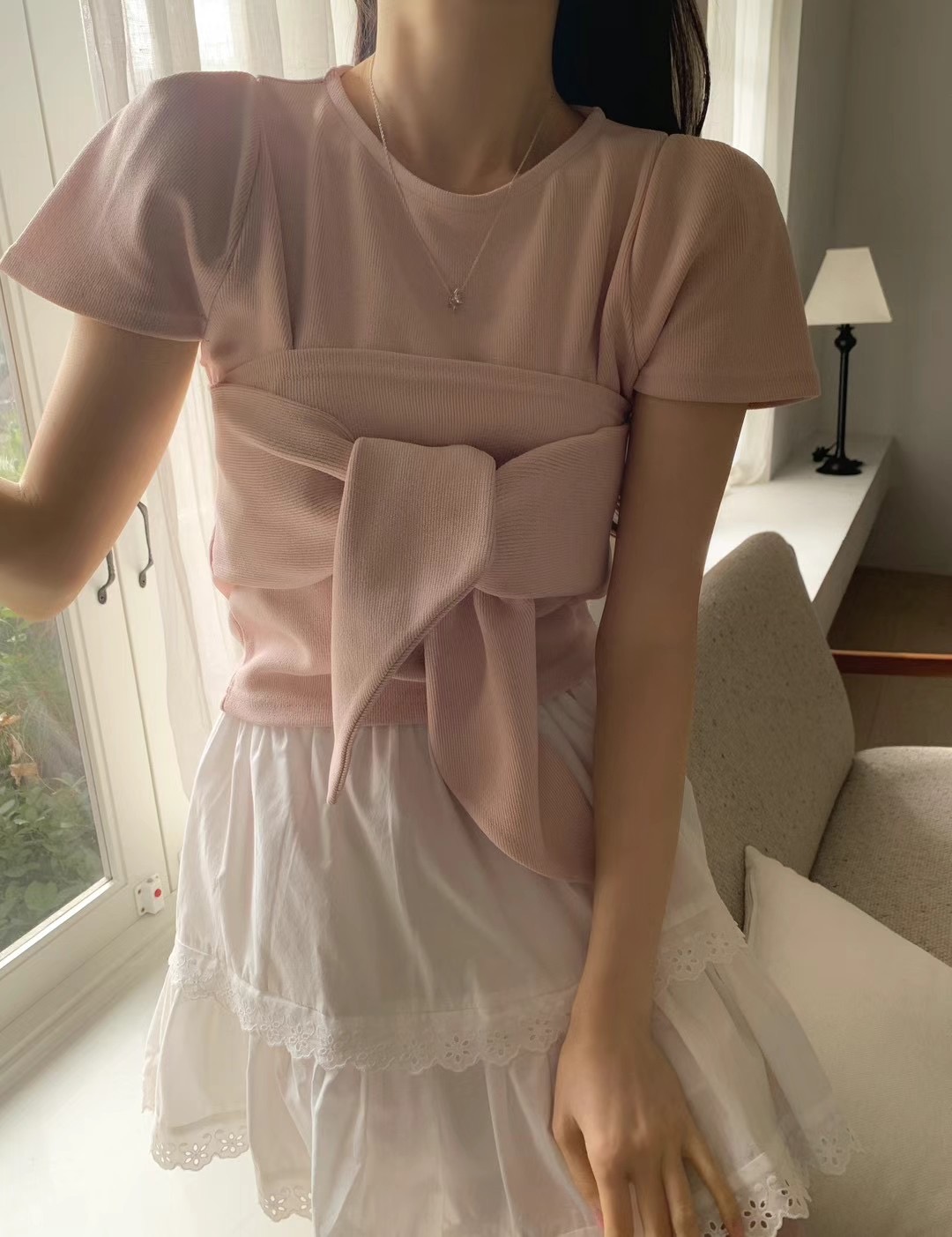 OUIR韓國直郵㊣東大門實拍女裝新品時尚推薦熱賣休閑針織衫OUIR針織衫圖色2