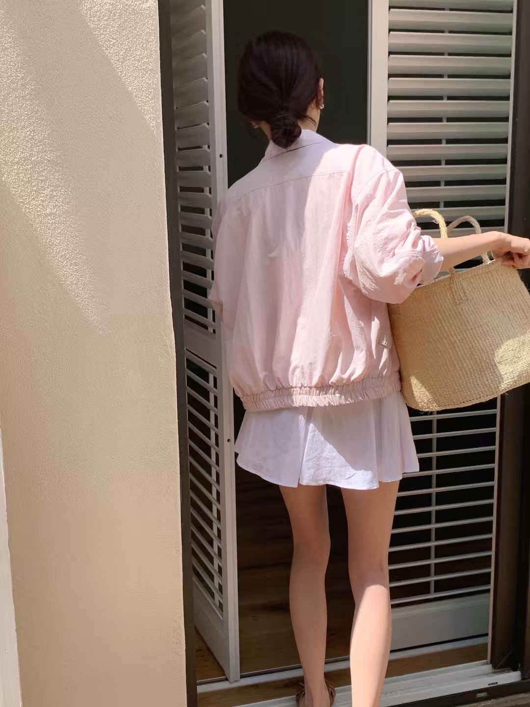 OUIR韓國直郵㊣東大門實拍女裝新款推薦休閑25春夏人氣夾克OUIR夾克