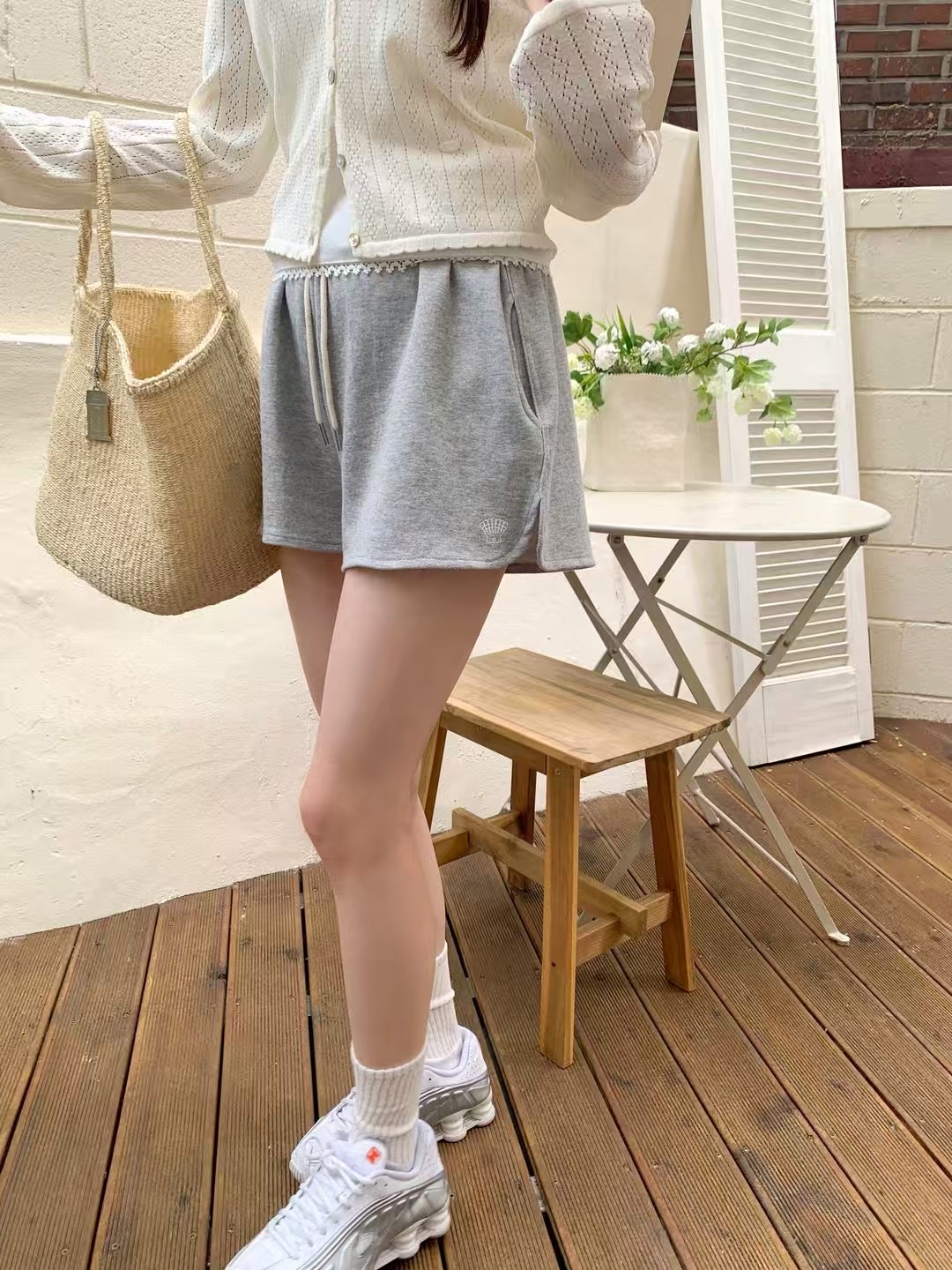 OUIR直郵韓國代購㊣女裝新款推薦時尚熱賣25春夏休閑人氣短褲OUIR短褲圖色2