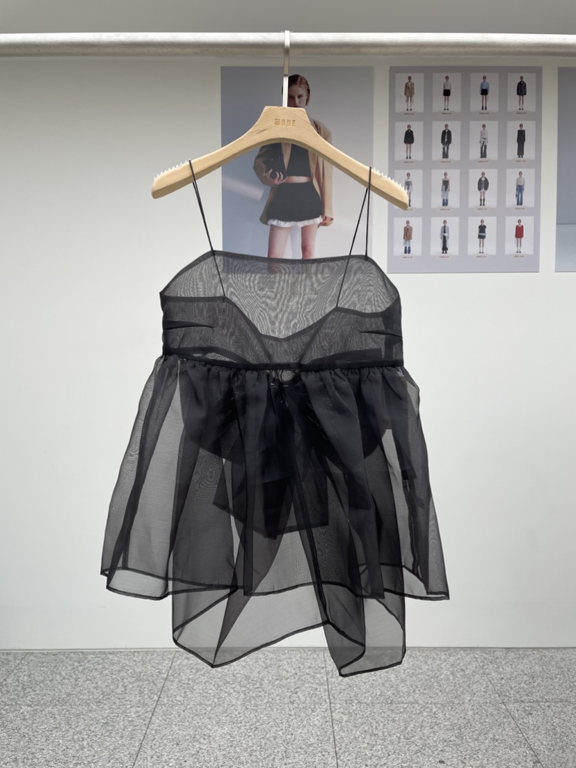 MADE-P韓國㊣直郵東大門代購女裝新款時尚推薦熱賣吊帶背心MADE-P吊帶/背心圖色1