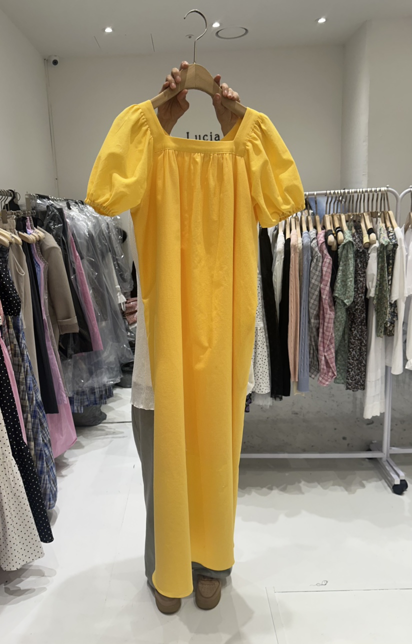 LUCIA直郵韓國代購㊣女裝新品時尚熱賣25春夏休閑人氣連衣裙LUCIA連衣裙圖色2
