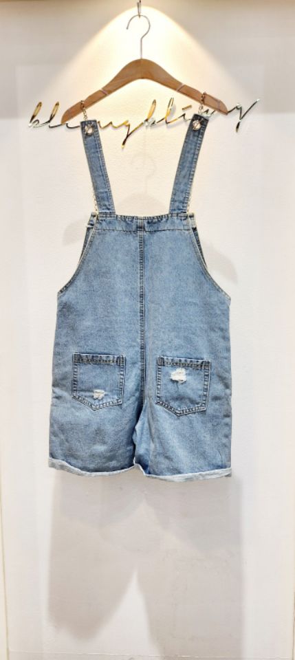 RICO直郵韓國代購㊣女裝新款25春夏人氣休閑推薦熱賣背帶褲bling bling/RICO背帶褲