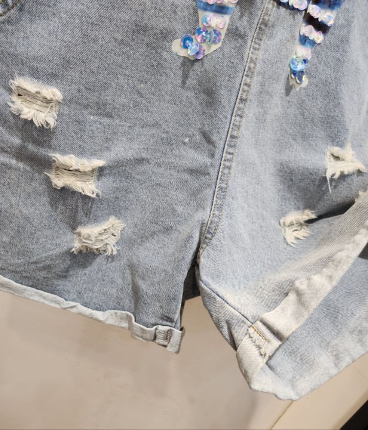 RICO直郵韓國代購㊣女裝新款25春夏人氣休閑推薦熱賣背帶褲bling bling/RICO背帶褲