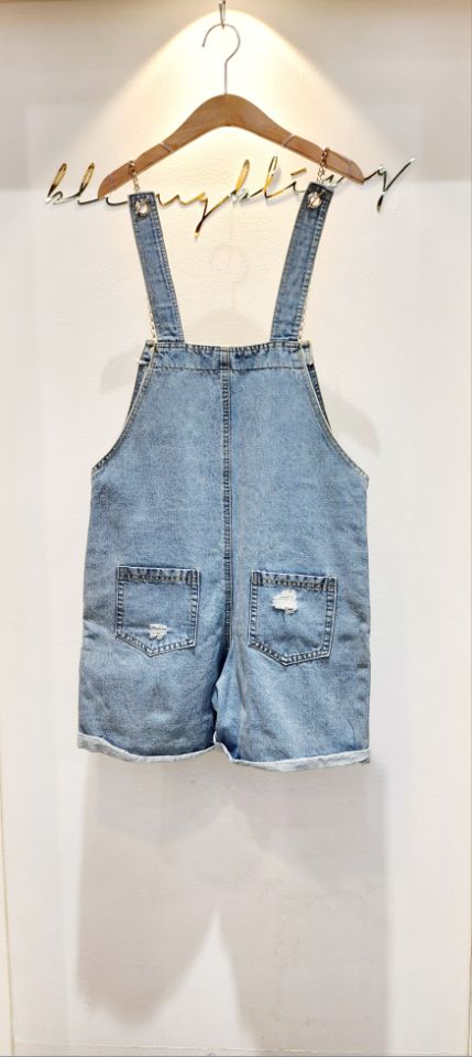 BLING BLING-S韓國直郵㊣女裝新款人氣時尚推薦熱賣背帶褲BLING BLING-S背帶褲